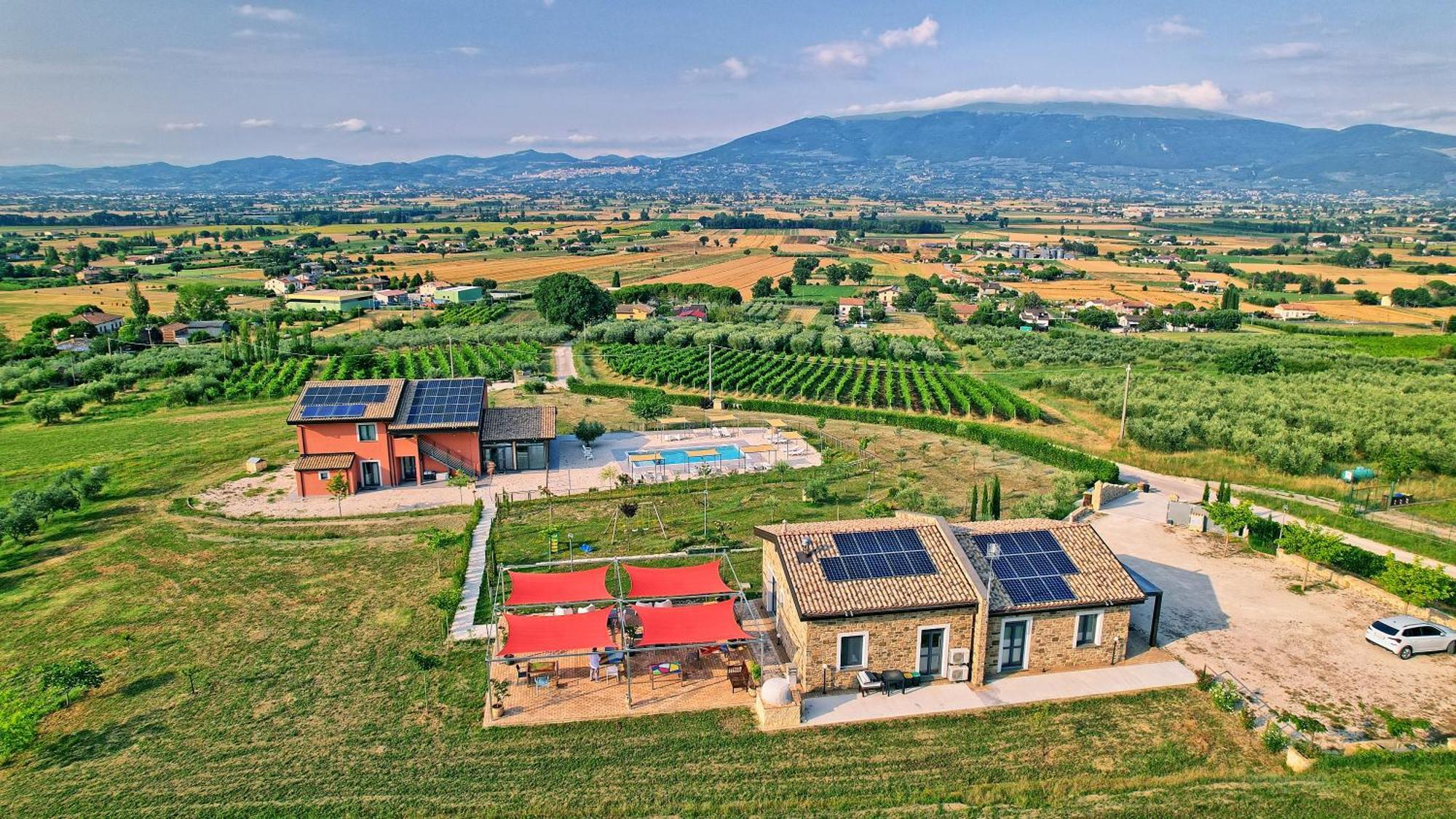 Agriturismo Incanto Della Natura Cannara Exteriör bild